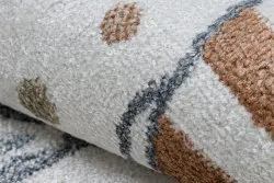 Teppich BONO 8441 Kreis Hase Matrose Creme / Blau