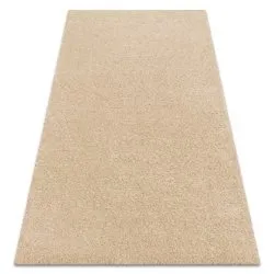 Teppich BUENOS shaggy schlicht, einfarbig creme
