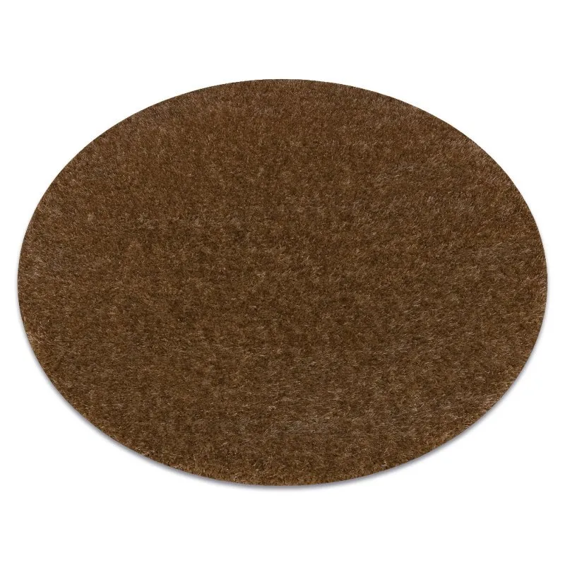 Teppich BUENOS Kreis 6650 shaggy schlicht, einfarbig beige