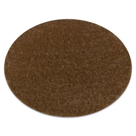 Teppich BUENOS Kreis 6650 shaggy schlicht, einfarbig beige