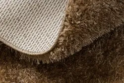 Teppich BUENOS Kreis 6650 shaggy schlicht, einfarbig beige
