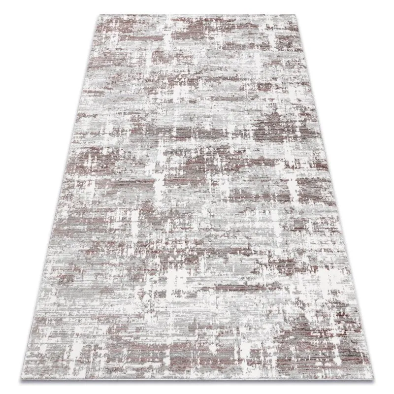 BLISS Z239AZ551 Teppich grau / rosa – Abstraktion, modern, strukturell