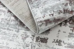 BLISS Z239AZ551 Teppich grau / rosa – Abstraktion, modern, strukturell