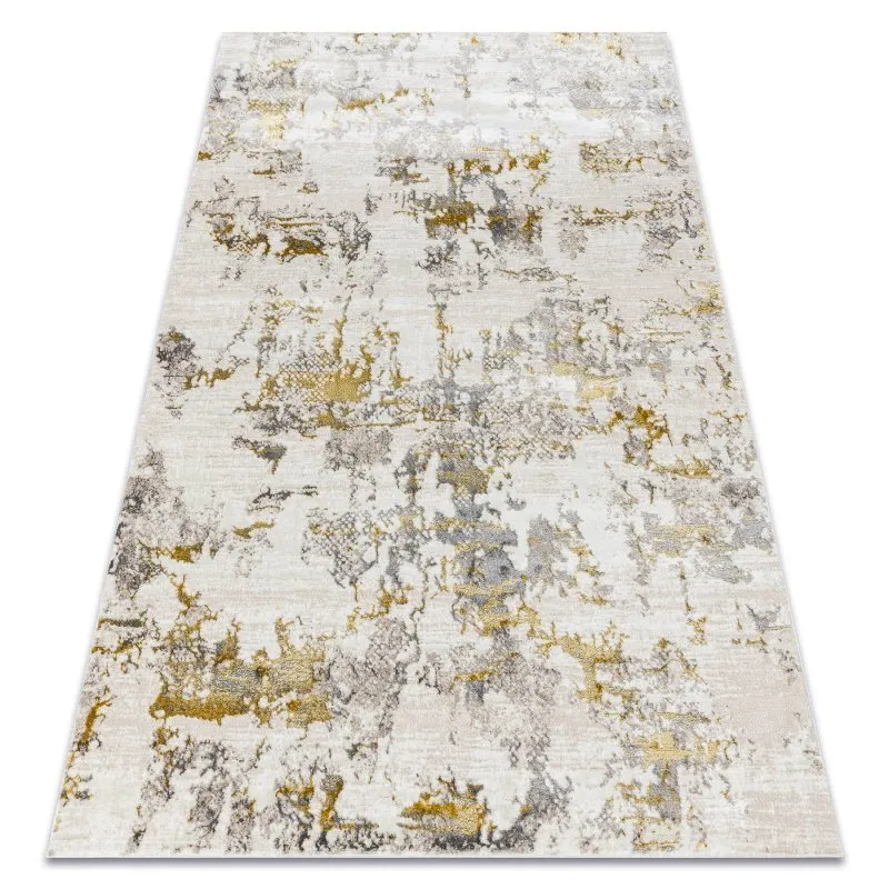 BLISS Z199AZ127 Teppich creme / gold – Abstraktion, modern, strukturell