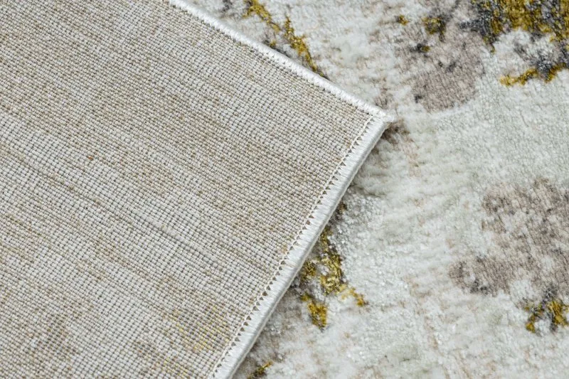 BLISS Z199AZ127 Teppich creme / gold – Abstraktion, modern, strukturell