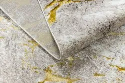 BLISS Z197AZ147 Teppich dunkelbeige / gold – Marmor, modern, strukturell