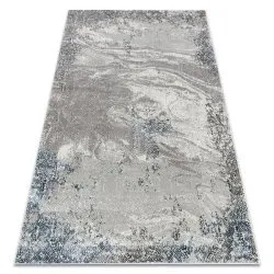 BLISS Z198AZ221 Teppich creme / blau – Abstraktion, modern, strukturell