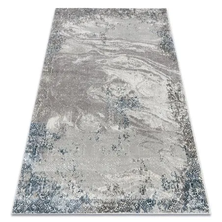 BLISS Z198AZ221 Teppich creme / blau – Abstraktion, modern, strukturell