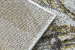 BLISS Z218AZ237 Teppich creme / gold – Blumen, modern, strukturell