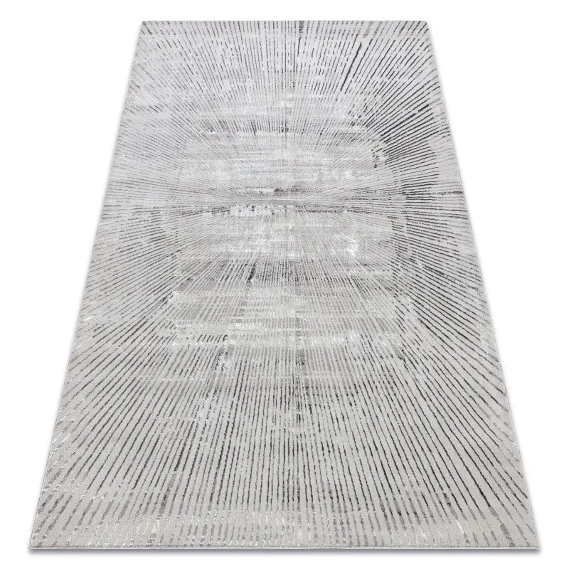 BLISS Z206AZ256 Teppich hellgrau / grau – Linien, modern, strukturell