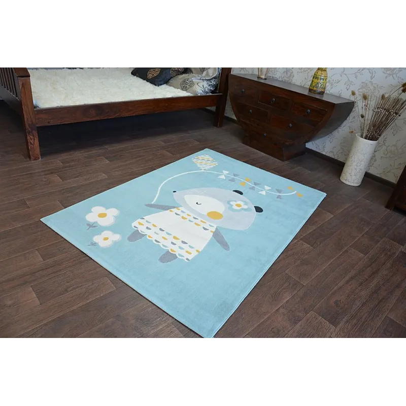 Teppich mit Mausmotiv, ideal für Kinderzimmer oder Kindergärten