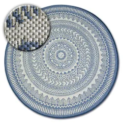 Teppich kreis FLAT 48695/591 - farbiges Glas