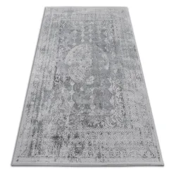 Teppich ACRYL VALENCIA ORNAMENT Grau / Elfenbein