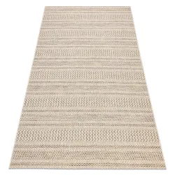 Teppich SCHNURGEBUNDEN SISAL BOHO 46209651 Streifen beige