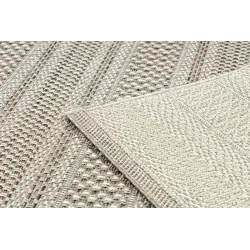 Teppich SCHNURGEBUNDEN SISAL BOHO 46209651 Streifen beige