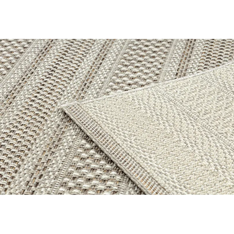 Teppich SCHNURGEBUNDEN SISAL BOHO 46209651 Streifen beige