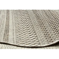 Teppich SCHNURGEBUNDEN SISAL BOHO 46209651 Streifen beige