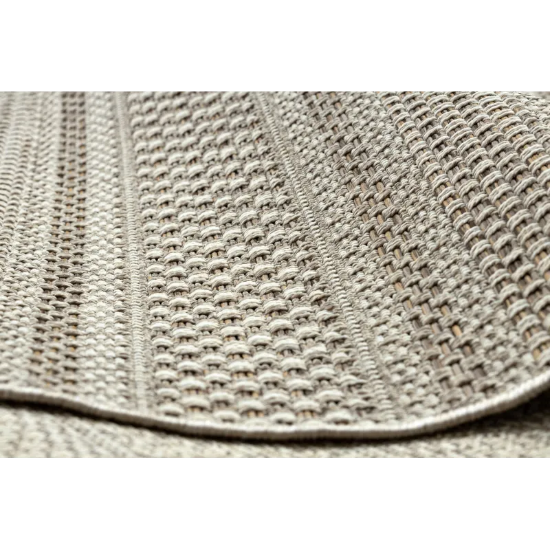 Teppich SCHNURGEBUNDEN SISAL BOHO 46209651 Streifen beige