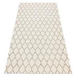 Teppich SEIL SISAL BOHO 46211061 Klee Karo beige