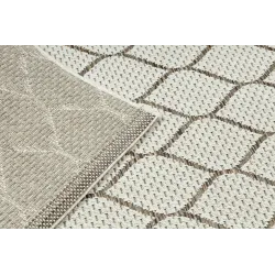Teppich SEIL SISAL BOHO 46211061 Klee Karo beige
