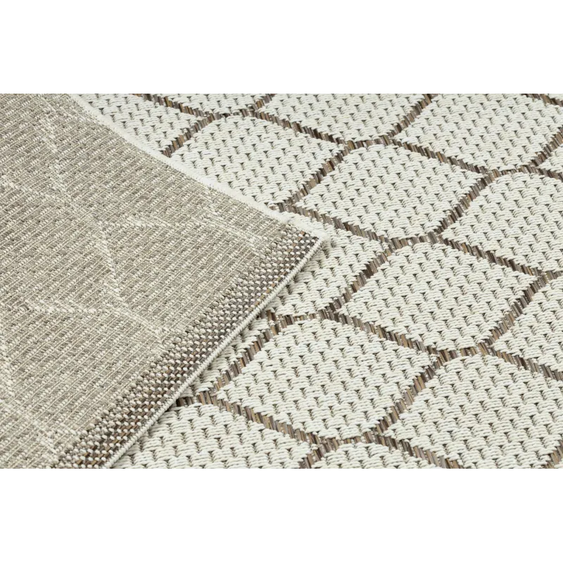 Teppich SEIL SISAL BOHO 46211061 Klee Karo beige