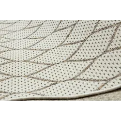 Teppich SEIL SISAL BOHO 46211061 Klee Karo beige