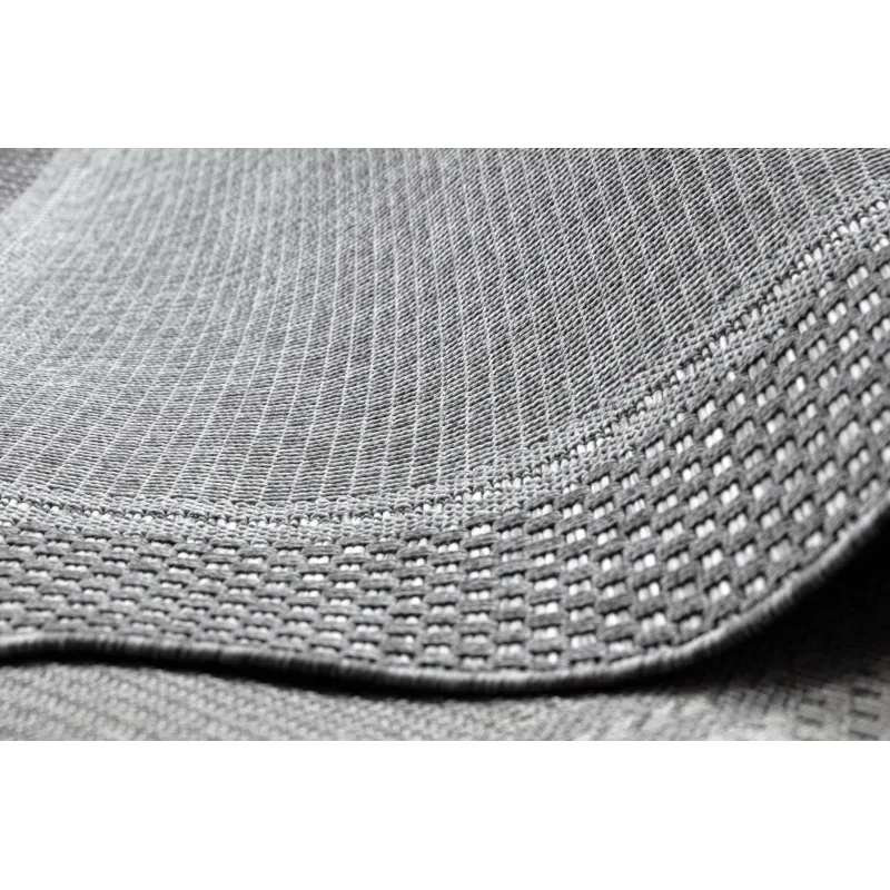 Teppich SCHNURGEBUNDEN SISAL BOHO 46201575 Rahmen grau
