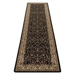 Teppich, Läufer ROYAL ADR Muster schwarz für Flur, Korridor