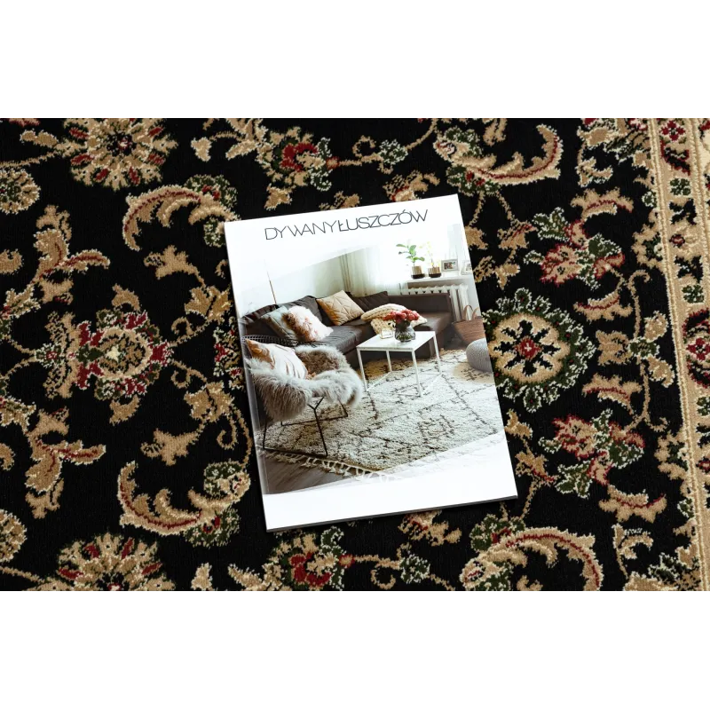 Teppich ROYAL ADR oval Muster 1745 schwarz