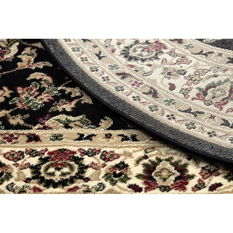 Teppich ROYAL ADR oval Muster 1745 schwarz