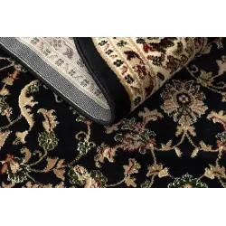 Teppich ROYAL ADR oval Muster 1745 schwarz