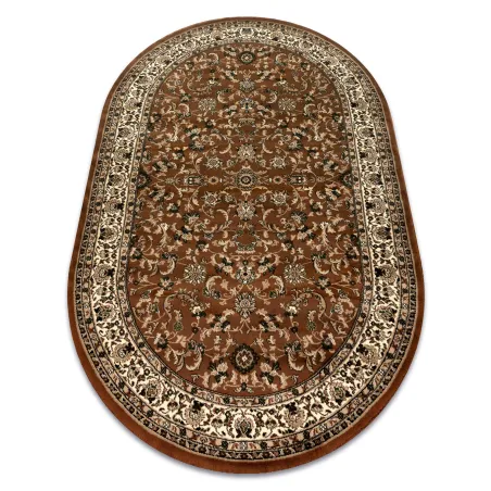 Teppich ROYAL ADR oval Muster 1745 braun