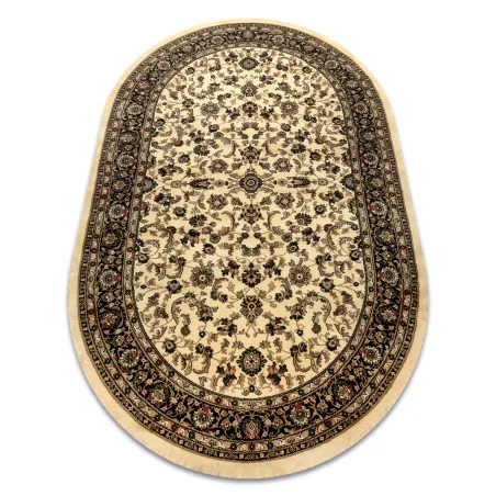 Teppich ROYAL ADR oval Muster 1745 Karamell