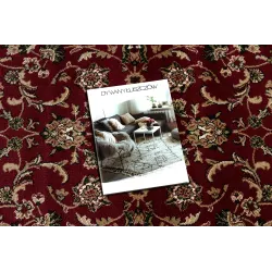 Teppich ROYAL ADR oval Muster 1745 Bordeaux