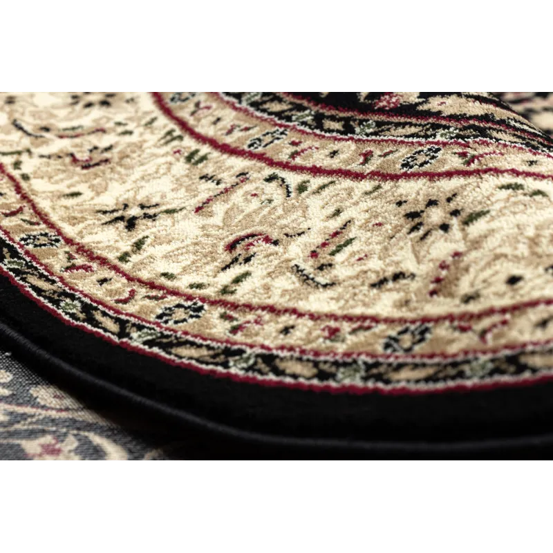Teppich ROYAL ADR oval Muster 521 schwarz