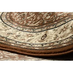 Teppich ROYAL ADR oval Muster 521 braun