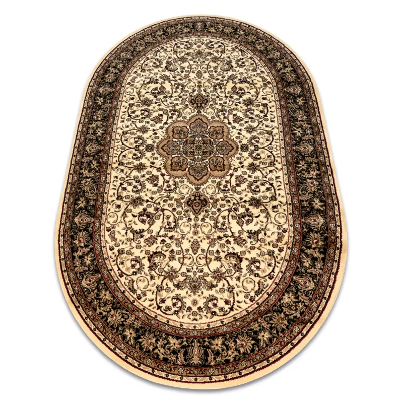 Teppich ROYAL ADR oval Muster 521 karamell