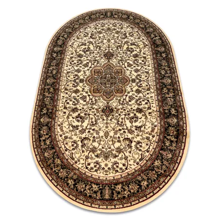 Teppich ROYAL ADR oval Muster 521 karamell