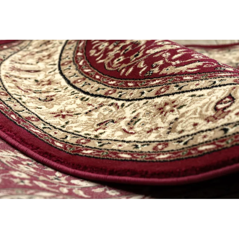 Teppich ROYAL ADR oval Muster 521 bordeaux