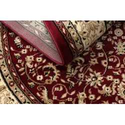 Teppich ROYAL ADR oval Muster 521 bordeaux