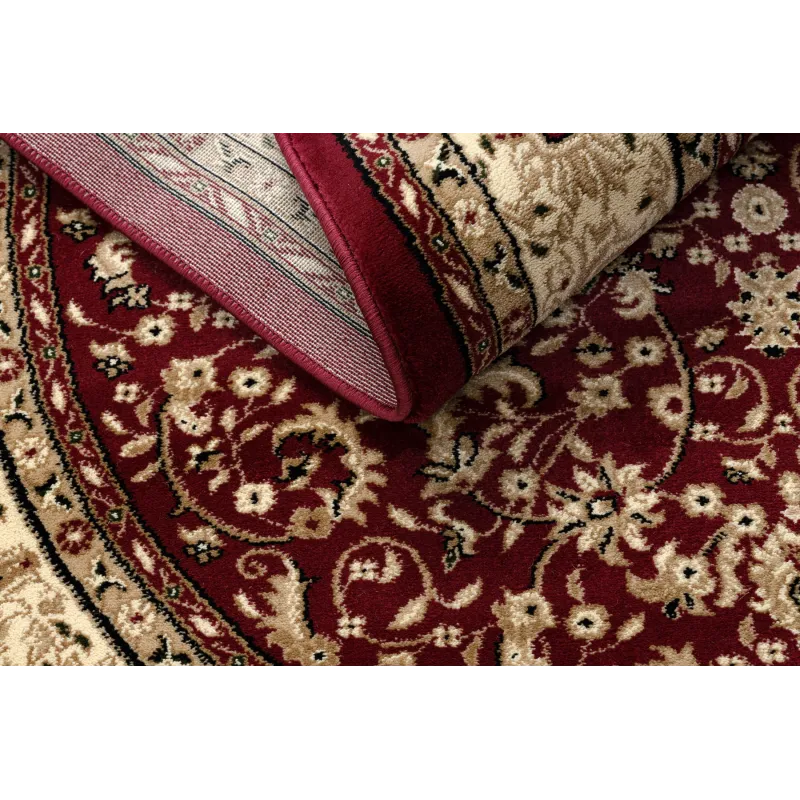 Teppich ROYAL ADR oval Muster 521 bordeaux