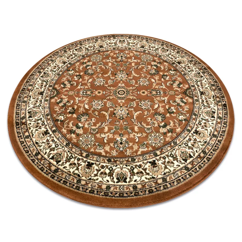 Teppich ROYAL ADR Kreis Muster 1745 braun