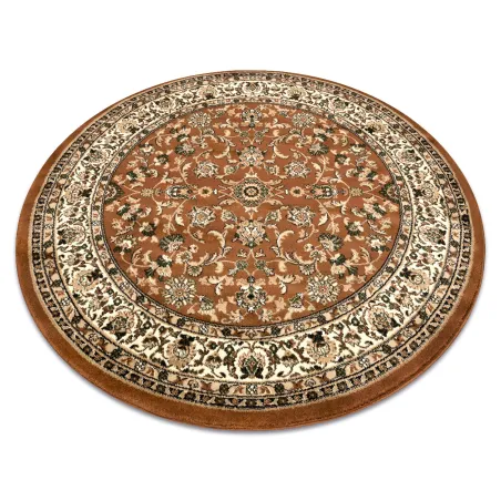 Teppich ROYAL ADR Kreis Muster 1745 braun