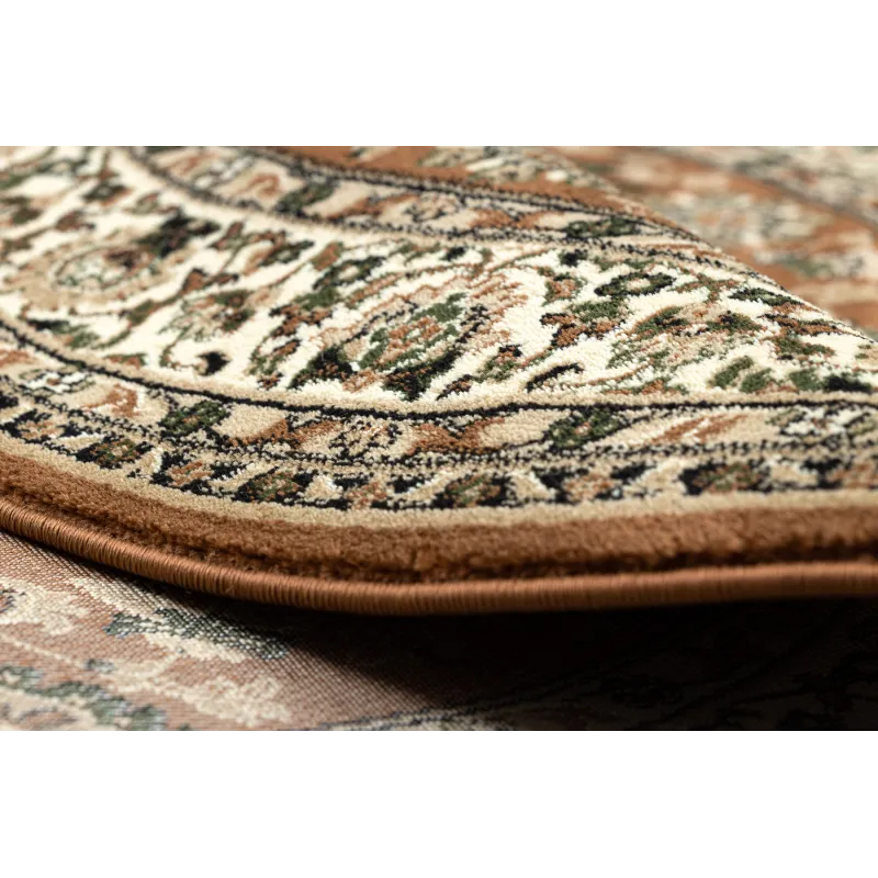 Teppich ROYAL ADR Kreis Muster 1745 braun