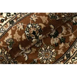 Teppich ROYAL ADR Kreis Muster 1745 braun