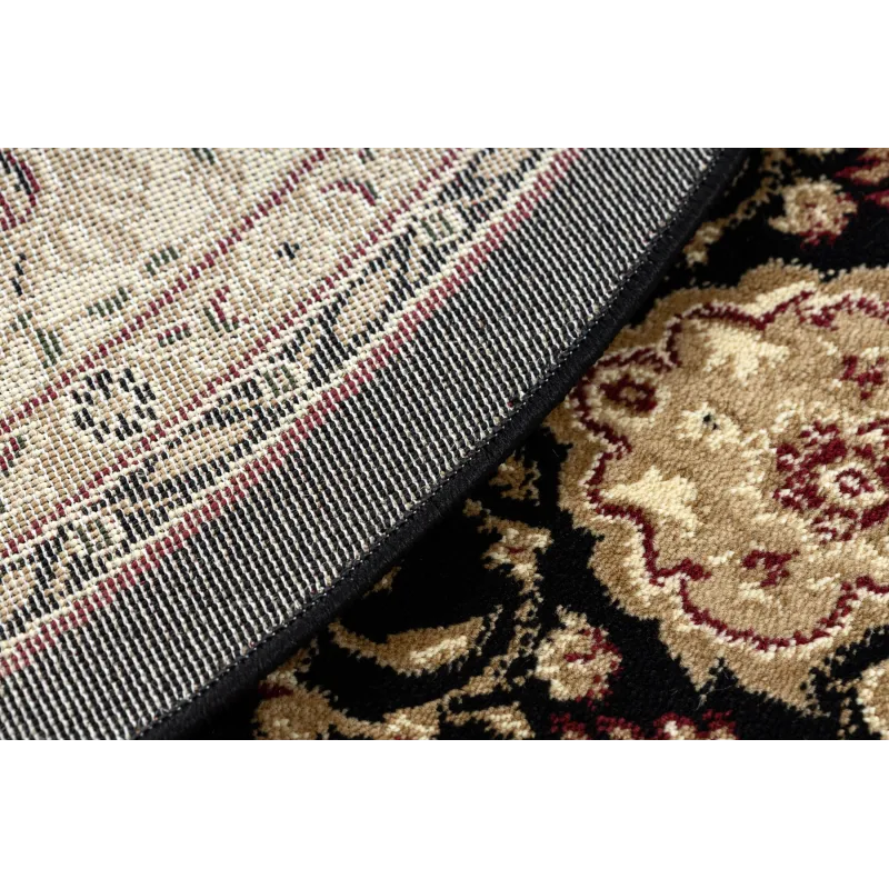 Teppich ROYAL ADR Kreis Muster 521 schwarz