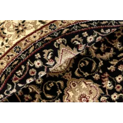 Teppich ROYAL ADR Kreis Muster 521 schwarz