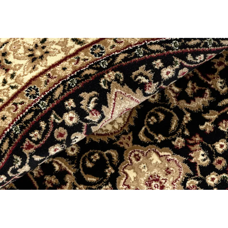 Teppich ROYAL ADR Kreis Muster 521 schwarz