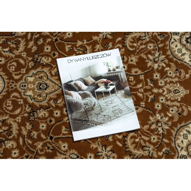 Teppich ROYAL ADR Kreis Muster 521 braun