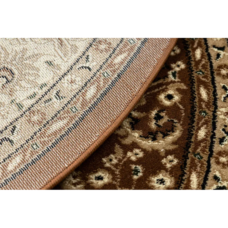 Teppich ROYAL ADR Kreis Muster 521 braun